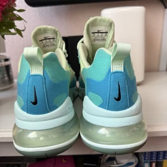 Nike Air Max shoes 270 React Psychedelic Art Men’s Size 10 Sneakers Runners - Picture 4 of 7